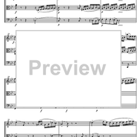 String Trio Bb Major D581B - Score