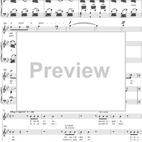 La forza del destino, Act 1, No. 4, Scena and Duet. "Ah! per sempre" and "Seguirti fino agl'ultimi" - Score