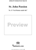 St. John Passion: Part I, Nos. 12a, 12b, 12c, "Und Hannas sandte ihn", "Bist du nicht seiner Junger einer", "Er leugnete aber"