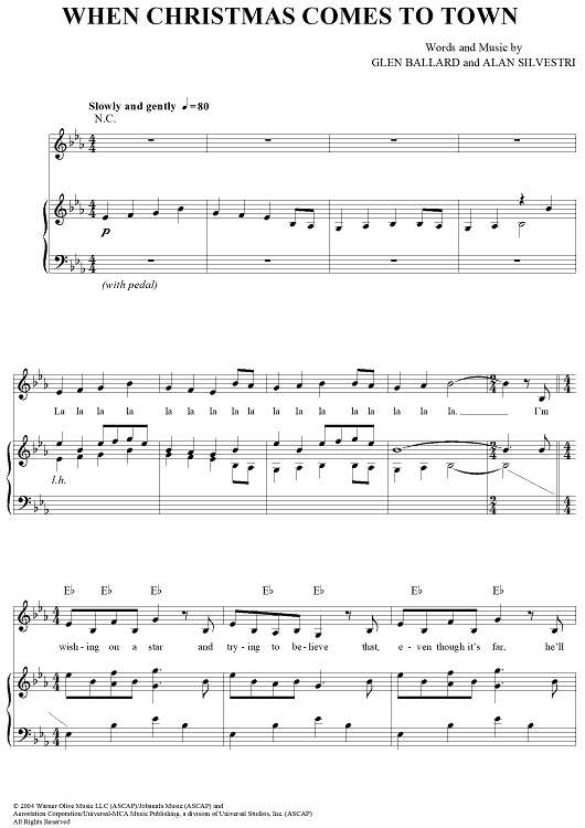 When Christmas Comes To Town