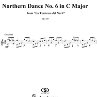 Northern Dance No. 6 in C major - From "La Tersicore del Nord" Op. 147