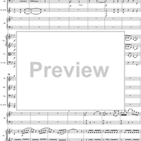 Piano Concerto No. 20 in D Minor, Movement 2 (K466) - Full Score