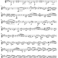 String Quartet No. 11 in E Major, Op. posth. 125, No. 2 - Violin 2