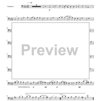 Two Madrigals, Vol. 1 - from Morley's "First Book of Madrigals to 4 Voices" (1594) - Trombone 3