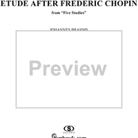 No. 1: Etude After Frederic Chopin