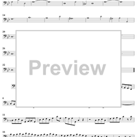 12 Original Trios for Two Alto (F) Recorders and Piano - Cello