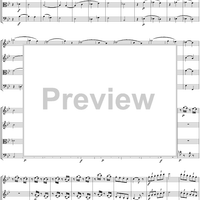 String Quartet No. 6, Movement 3 - Score