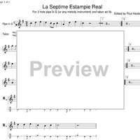 The  7 Famous French Estampies - Pipe in G