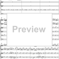 Brandenburg Concerto No. 6: Movement 3 - Score