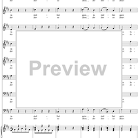 Samson, Act 2, No. 38: "Fix'd in his everlasting seat, Jehovah" - Score