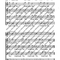 Drei Chöre - Choral Score