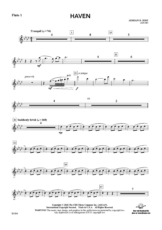 Haven - Flute 1