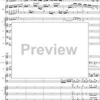Flute & Harp Concerto in C Major, Movement 1 K297c (K299) - Full Score