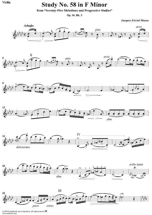 Study No. 58 in F Minor