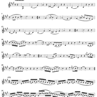 Flute Quartet No. 4 - Violin