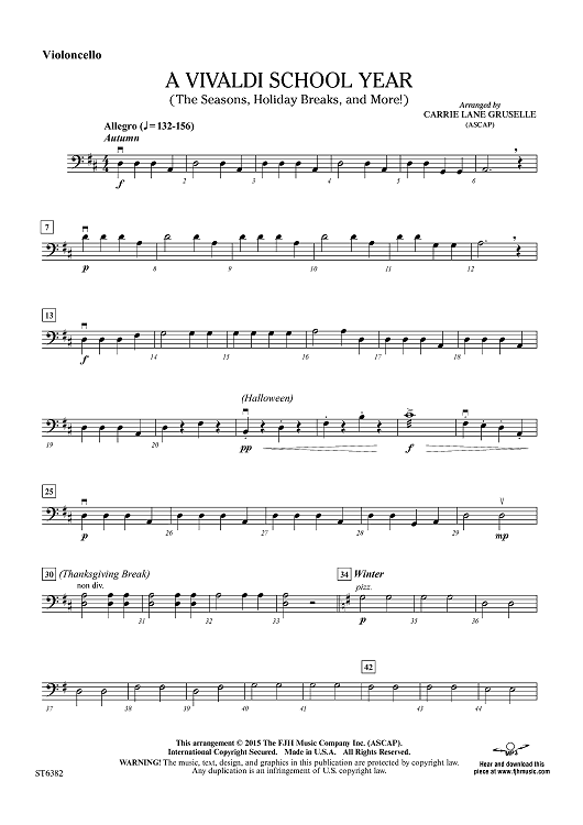 A Vivaldi School Year - Violoncello