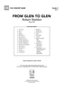From Glen to Glen - Score