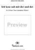 Neue Liebeslieder Waltzes, Op.65, No.10 in G major, Ich kose süb mit der und, choral T, piano duet