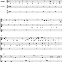 Difficile lectu mihi Mars, three voice canon in F Major, K559