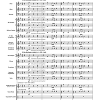 The Song of the Blacksmith - Score
