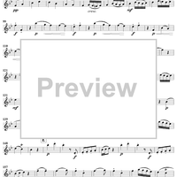 String Trio in B-Flat Major, Op. 1, No. 5 - Violin 1