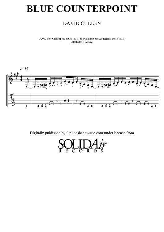 Blue Counterpoint (No MP3)