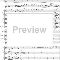 "Fra cento affanni", aria, K73c (K88) - Full Score