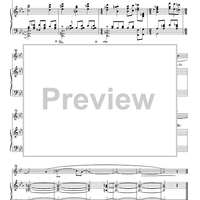 Preludes, Nos. 1-5 - Piano Score