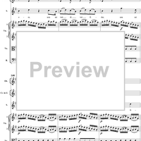 "Voi avete un cor fedele", aria, K217 - Full Score