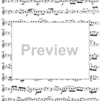 Trio Sonata in B-Flat Major, Wq161/1 - Violin