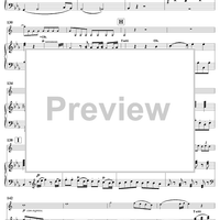 Horn Concerto No. 4 in E-flat Major, K495 - Piano Score
