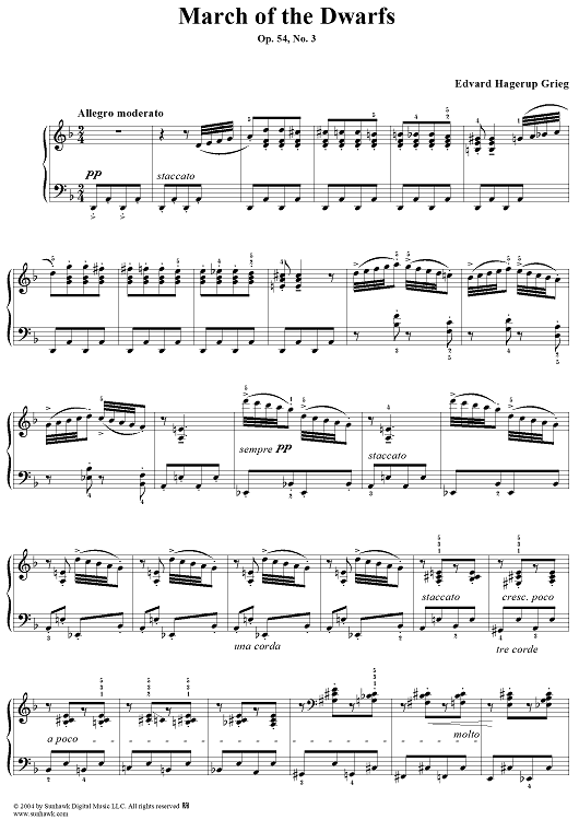March of the Dwarfs, Op. 54, No. 3