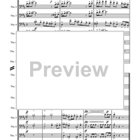 Remnants of a Fugue - Score