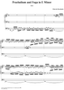 Praeludium and Fuga in E Minor , B143