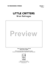 Little Critters - Score