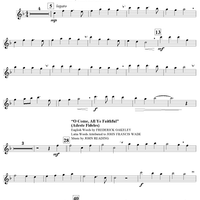 Carol Medley (Hark! the Herald Angels Sing/O Come, All Ye Faithful/The First Noel) - Alto Saxophone