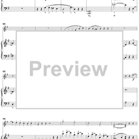 Easy Sonata in G Major for violin and piano - Piano Score