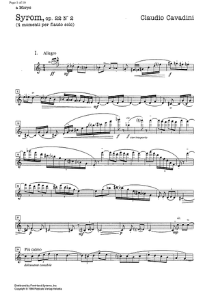 Syrom Op.22 No. 2