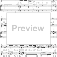 Del dì la massaggiera: No. 1 from "La donna del lago", Act 1 - Score