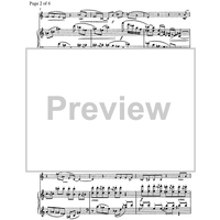 Preludij st. 4 za Burlesko - E-flat Baritone Saxophone