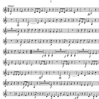 Divertimento No. 9 Bb Major KV240 - Horn in B-flat 2