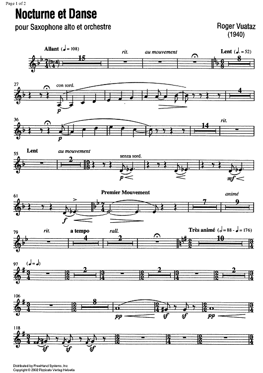 Nocturne et Danse Op.58 No. 2 - Trumpet in C 2