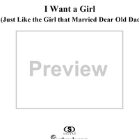 I Want a Girl (Just Like the Girl That Married Dear Old Dad)