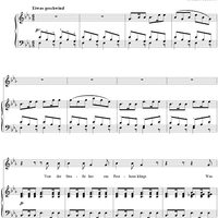 Winterreise (Song Cycle), Op.89, No. 13 - Die Post, D911 - No. 13 from "Winterreise"  Op.89