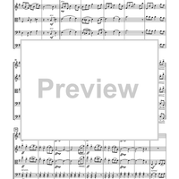 The Pleiades for String Orchestra - Score