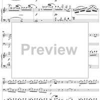 Piano Trio in F Major, HobXV/6 - Piano Score