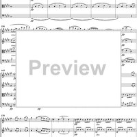 String Quartet No. 11 in E Major, Op. posth. 125, No. 2 - Score