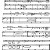 Allegro (from D Major piano sonata) - Score