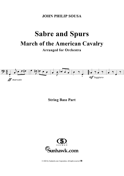 Sabre and Spurs - Bass
