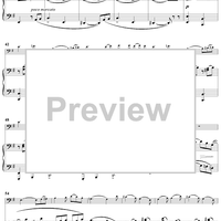 String Bass Sonata - Piano Score